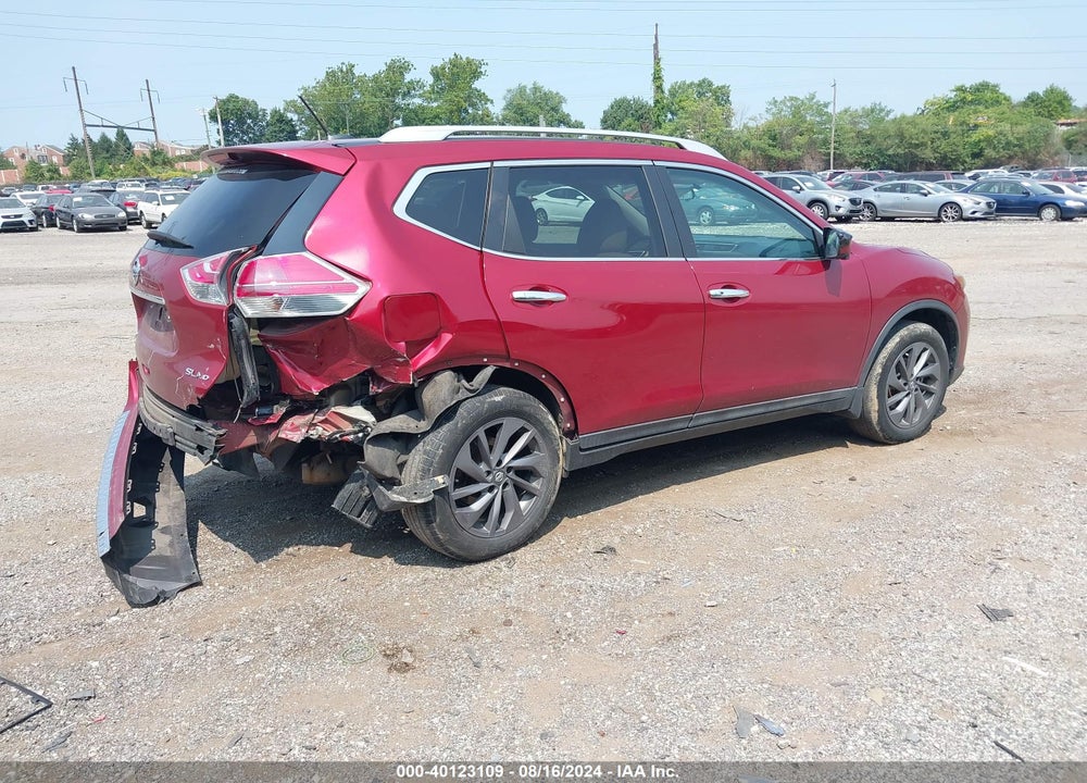 2016 NISSAN ROGUE SL VIN: 5N1AT2MV1GC843612