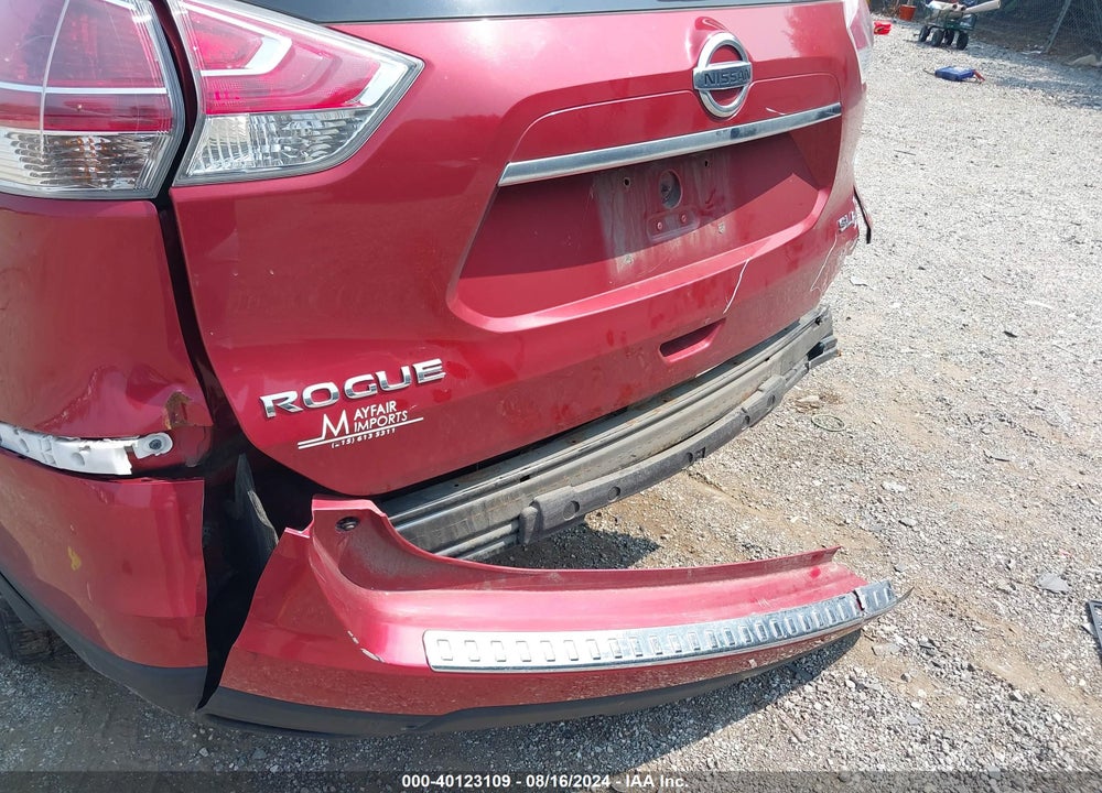 2016 NISSAN ROGUE SL VIN: 5N1AT2MV1GC843612