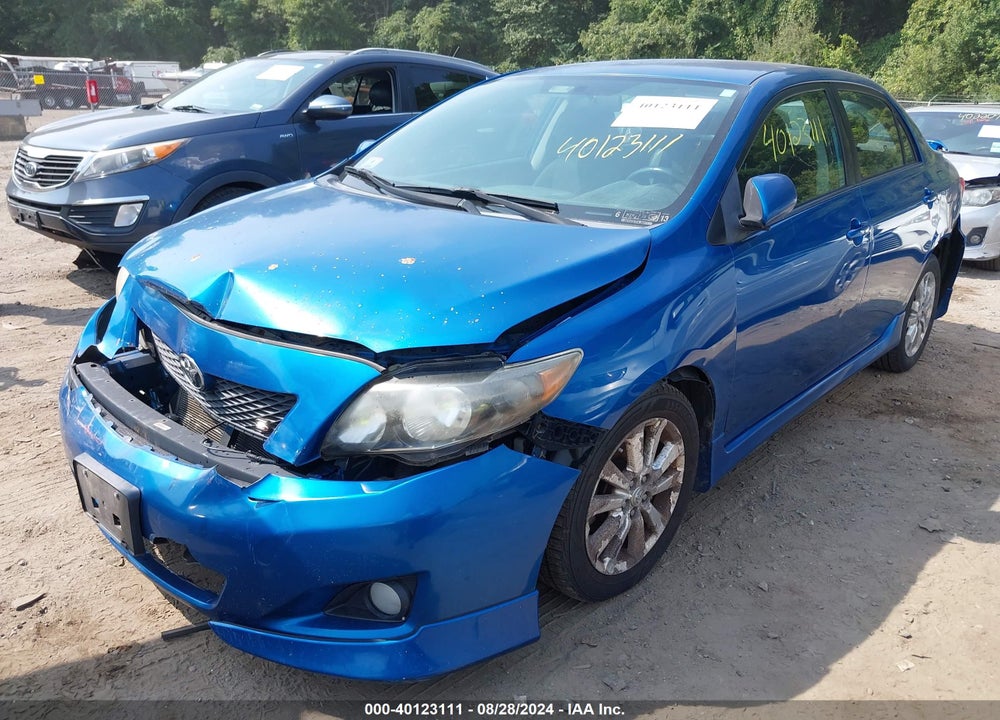 2009 TOYOTA COROLLA S VIN: 1NXBU40E19Z152287