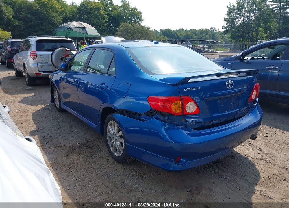 2009 TOYOTA COROLLA S VIN: 1NXBU40E19Z152287
