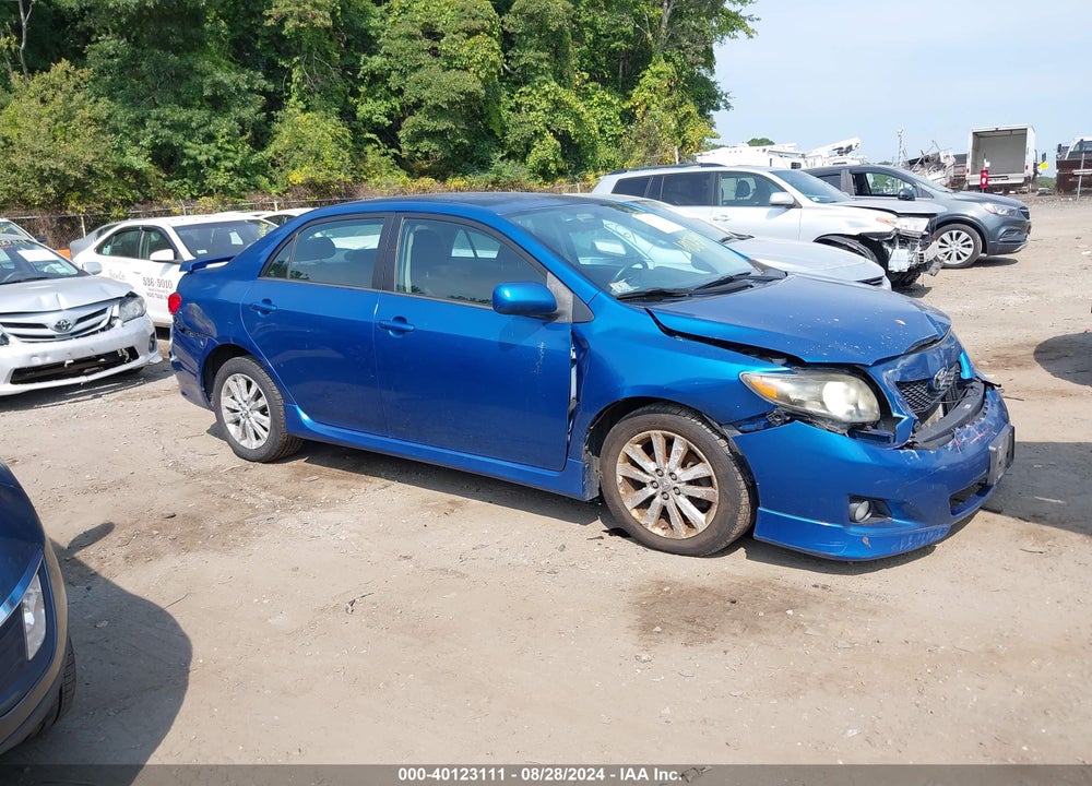 2009 TOYOTA COROLLA S VIN: 1NXBU40E19Z152287