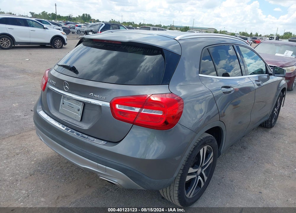 2015 MERCEDES-BENZ GLA 250 4MATIC VIN: WDCTG4GB0FJ089332