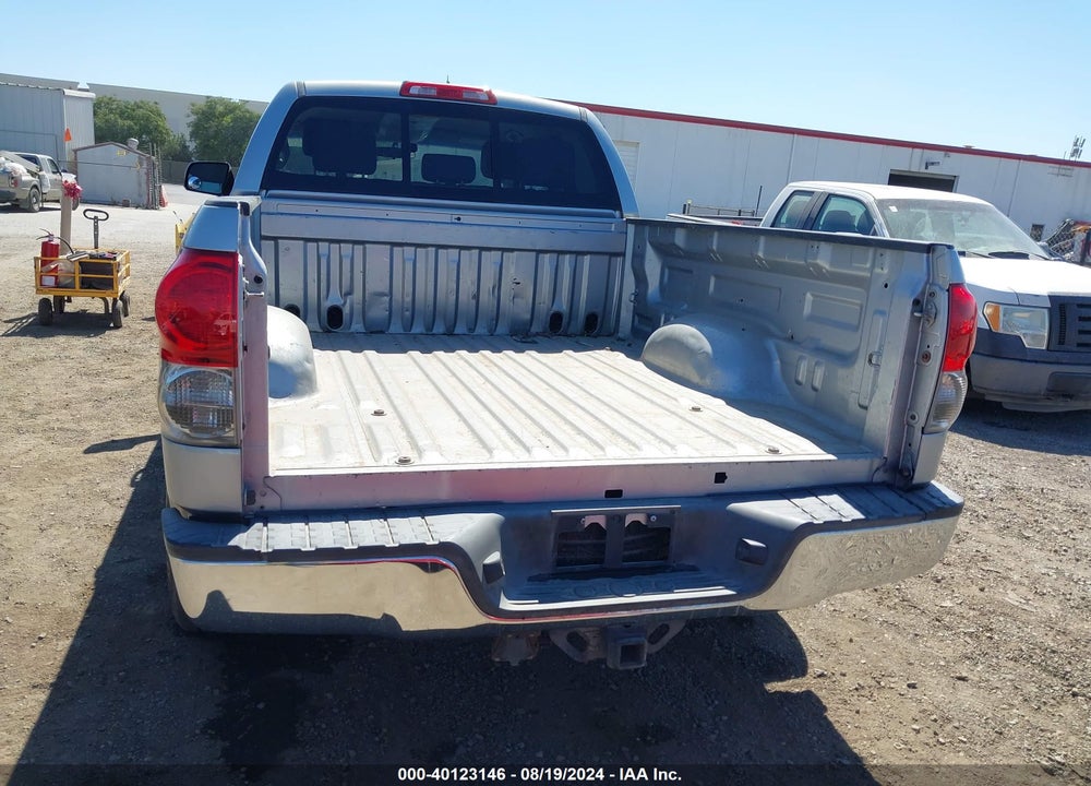 2007 TOYOTA TUNDRA SR5 V8 VIN: 5TFRV54137X005378
