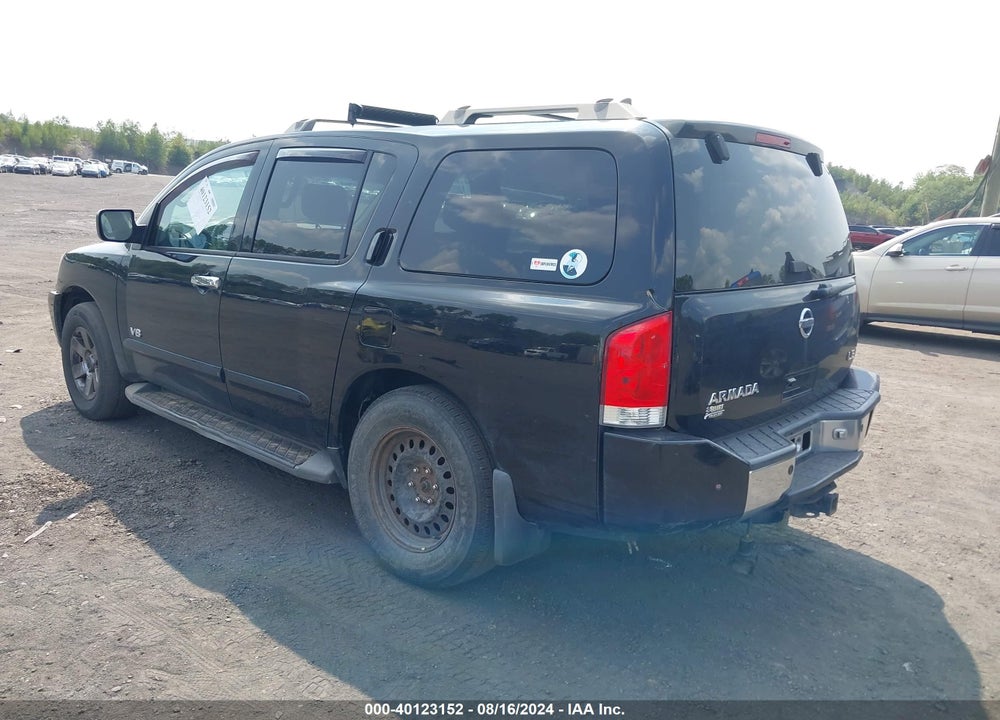 2007 NISSAN ARMADA LE VIN: 5N1AA08C57N706342
