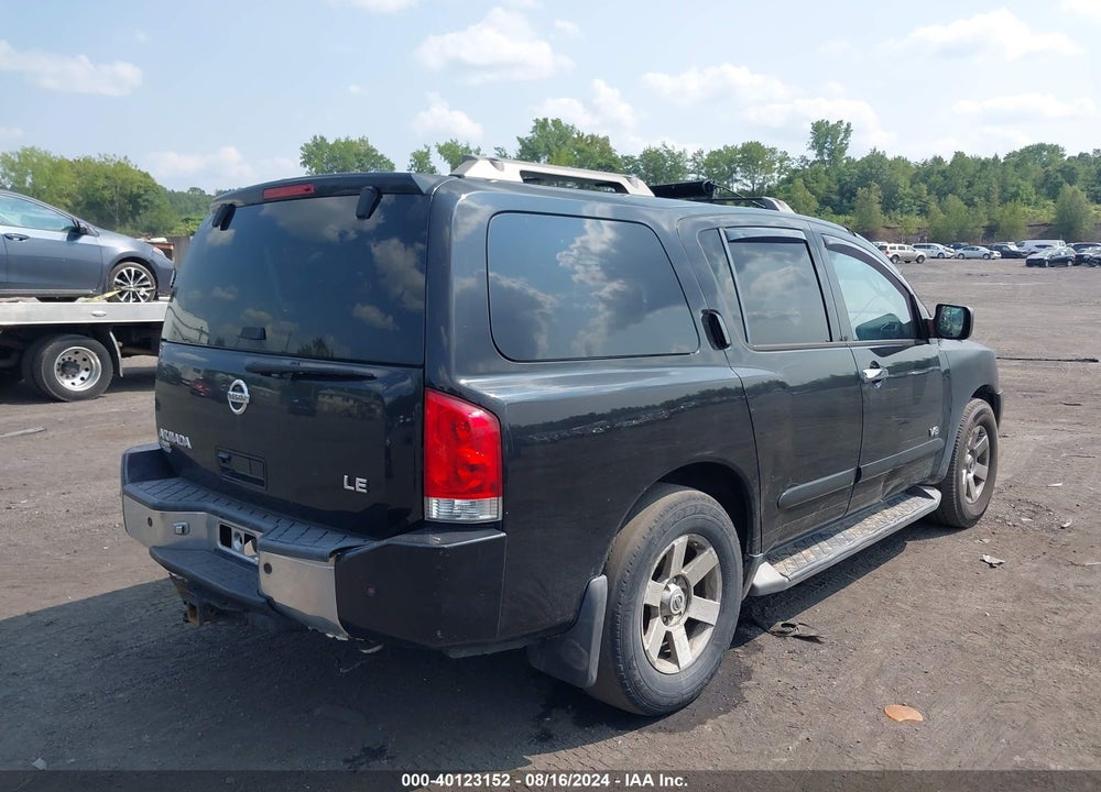 2007 NISSAN ARMADA LE VIN: 5N1AA08C57N706342