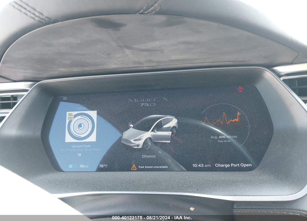2018 TESLA MODEL X 100D/75D/P100D VIN: 5YJXCBE26JF087949