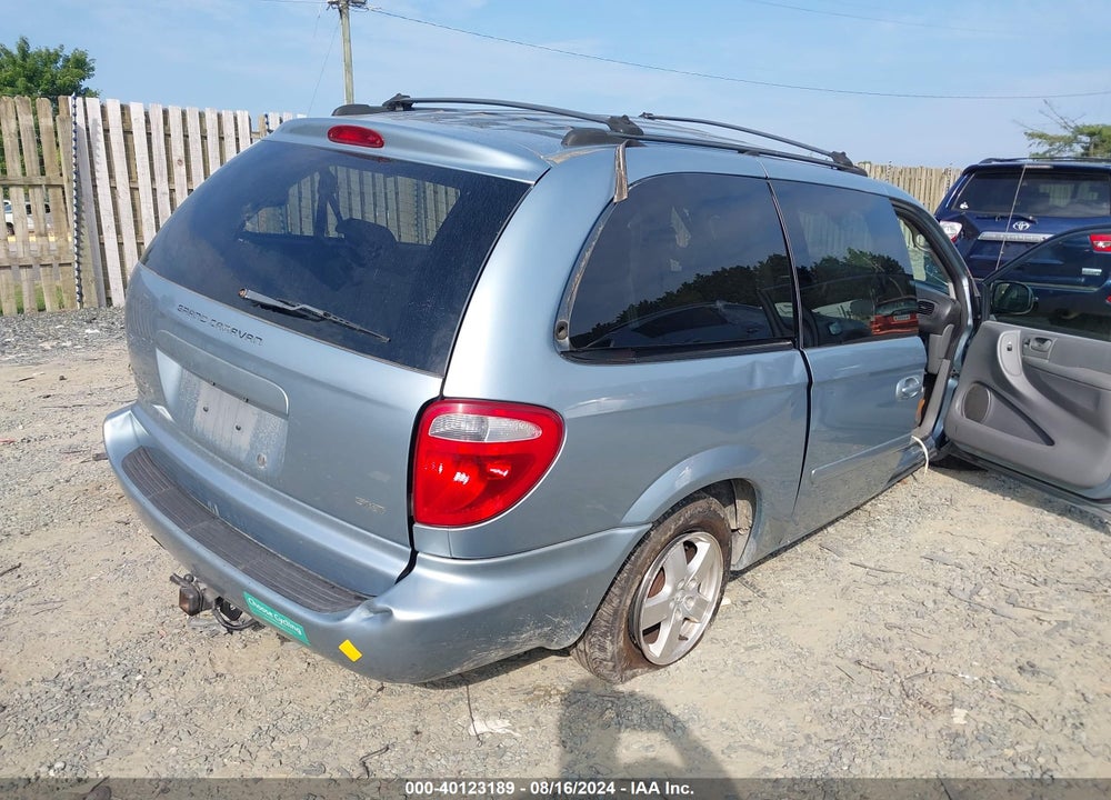 2005 DODGE GRAND CARAVAN SXT VIN: 2D4GP44L75R459080