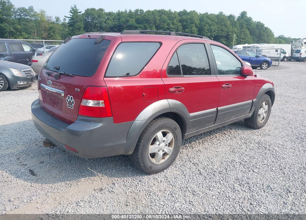 2008 KIA SORENTO EX VIN: KNDJC736185844843