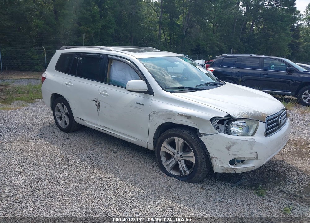 2008 TOYOTA HIGHLANDER SPORT VIN: JTEDS43AX82048978