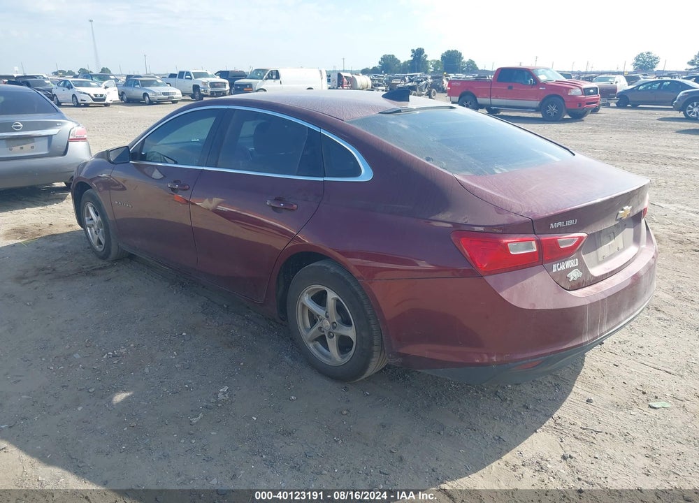 2016 CHEVROLET MALIBU LS VIN: 1G1ZB5ST0GF178531