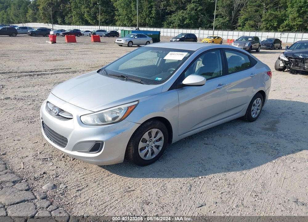 2016 HYUNDAI ACCENT VIN: KMHCT4AE9GU106886