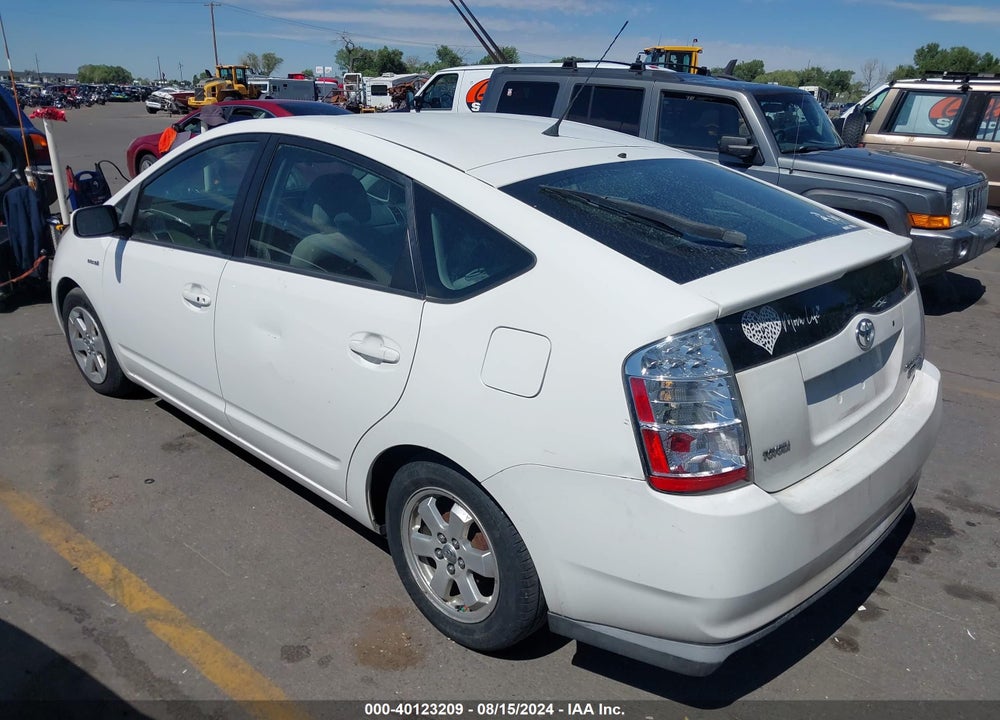 2007 TOYOTA PRIUS VIN: JTDKB20U477662215