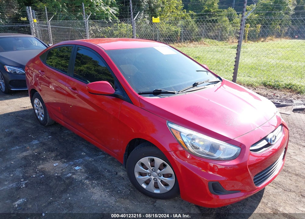 2016 HYUNDAI ACCENT SE VIN: KMHCT4AE5GU020801