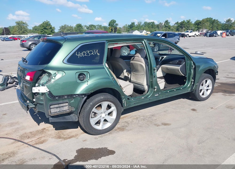 2014 SUBARU OUTBACK 2.5I PREMIUM VIN: 4S4BRCCC8E3303731