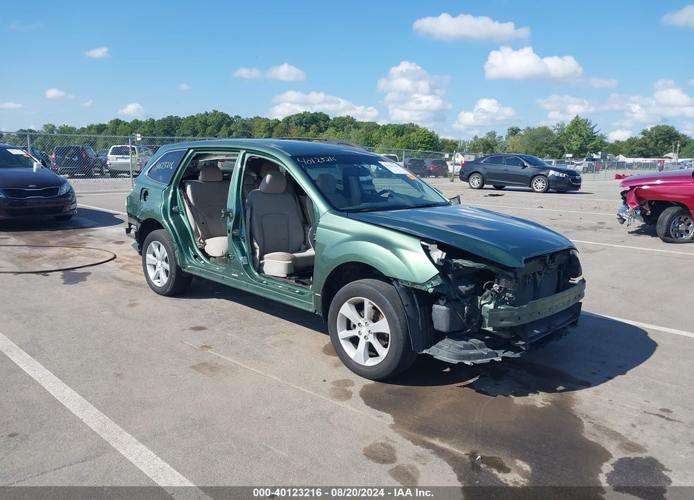 2014 SUBARU OUTBACK 2.5I PREMIUM VIN: 4S4BRCCC8E3303731