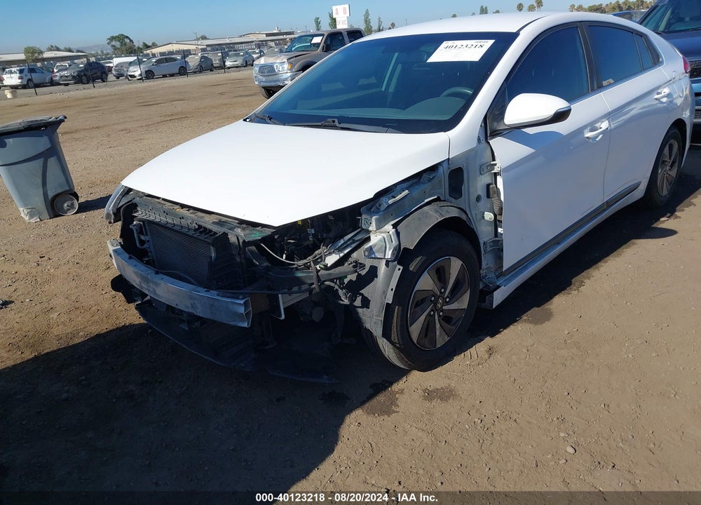 2017 HYUNDAI IONIQ HYBRID SEL VIN: KMHC75LC3HU057773