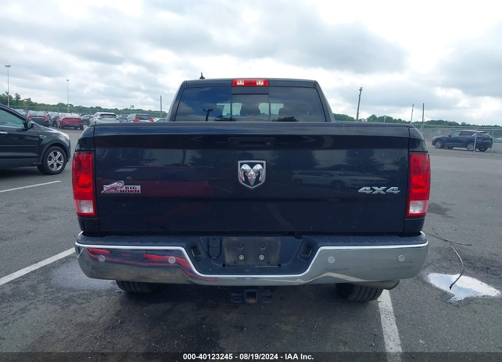 2018 RAM 1500 BIG HORN QUAD CAB 4X4 6'4 BOX VIN: 1C6RR7GG6JS228980