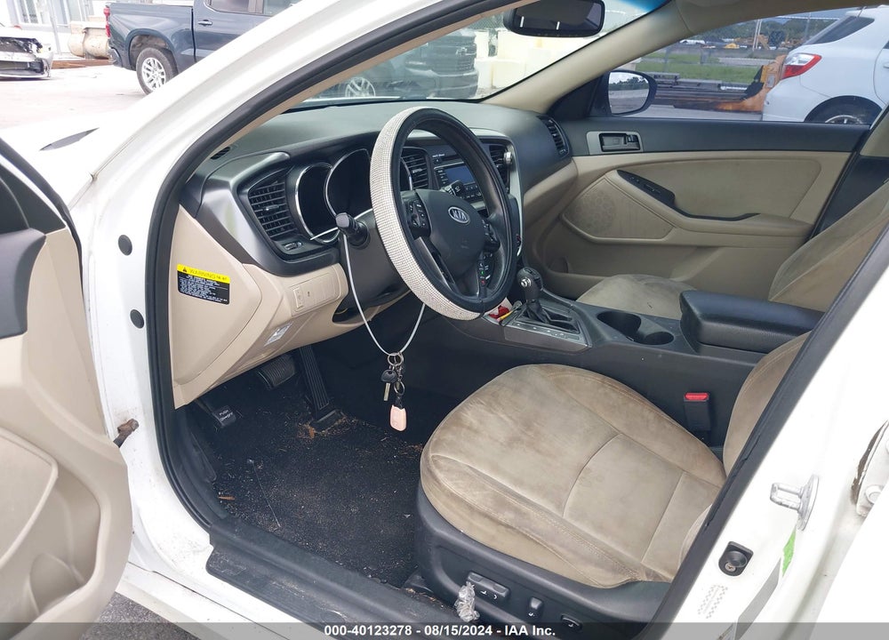 2012 KIA OPTIMA LX VIN: KNAGM4A75C5284400