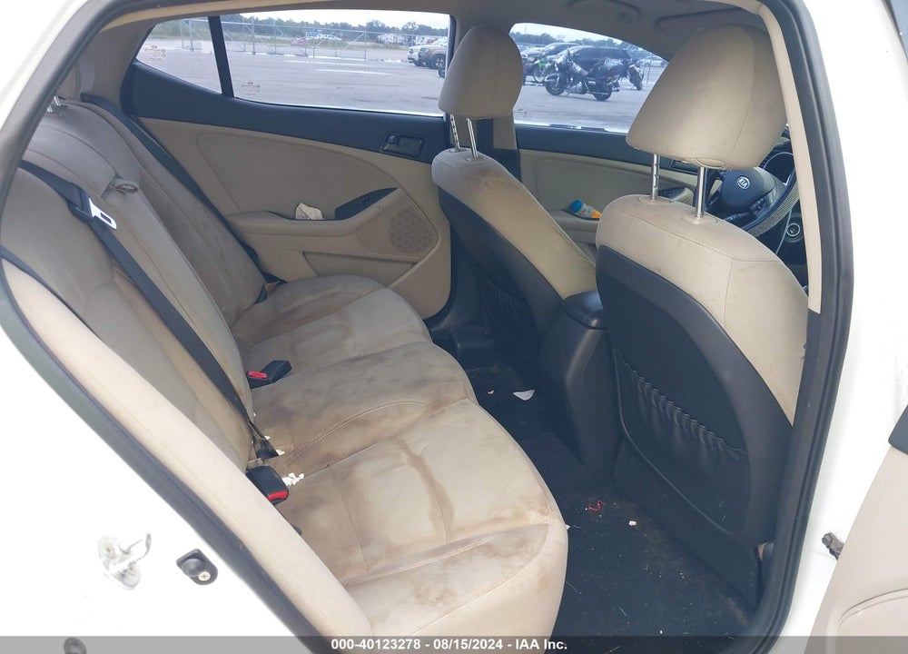 2012 KIA OPTIMA LX VIN: KNAGM4A75C5284400