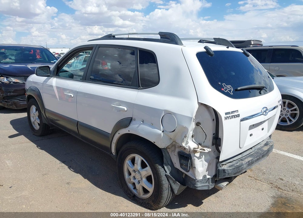2005 HYUNDAI TUCSON GLS/LX VIN: KM8JN12D25U084541