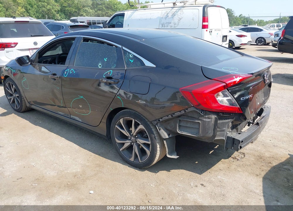 2020 HONDA CIVIC SPORT VIN: 2HGFC2F80LH501062