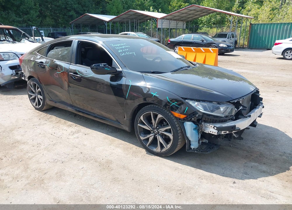 2020 HONDA CIVIC SPORT VIN: 2HGFC2F80LH501062