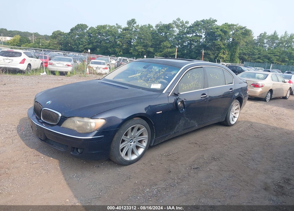 2006 BMW 750LI VIN: WBAHN835X6DT26011