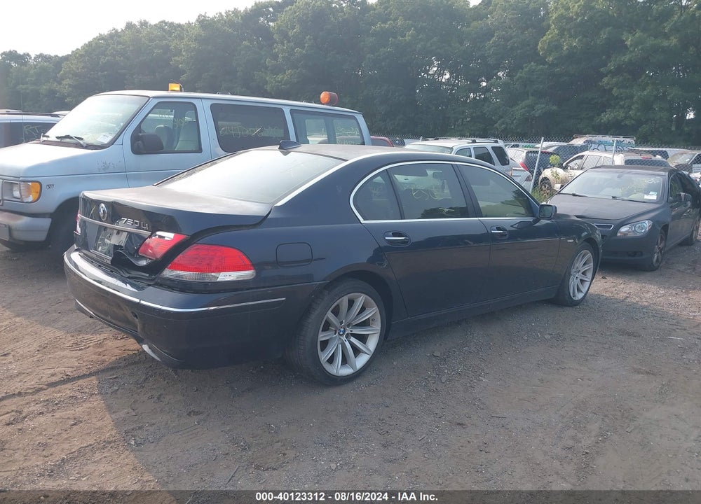2006 BMW 750LI VIN: WBAHN835X6DT26011