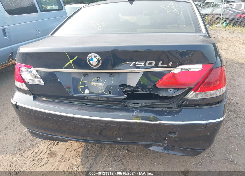 2006 BMW 750LI VIN: WBAHN835X6DT26011