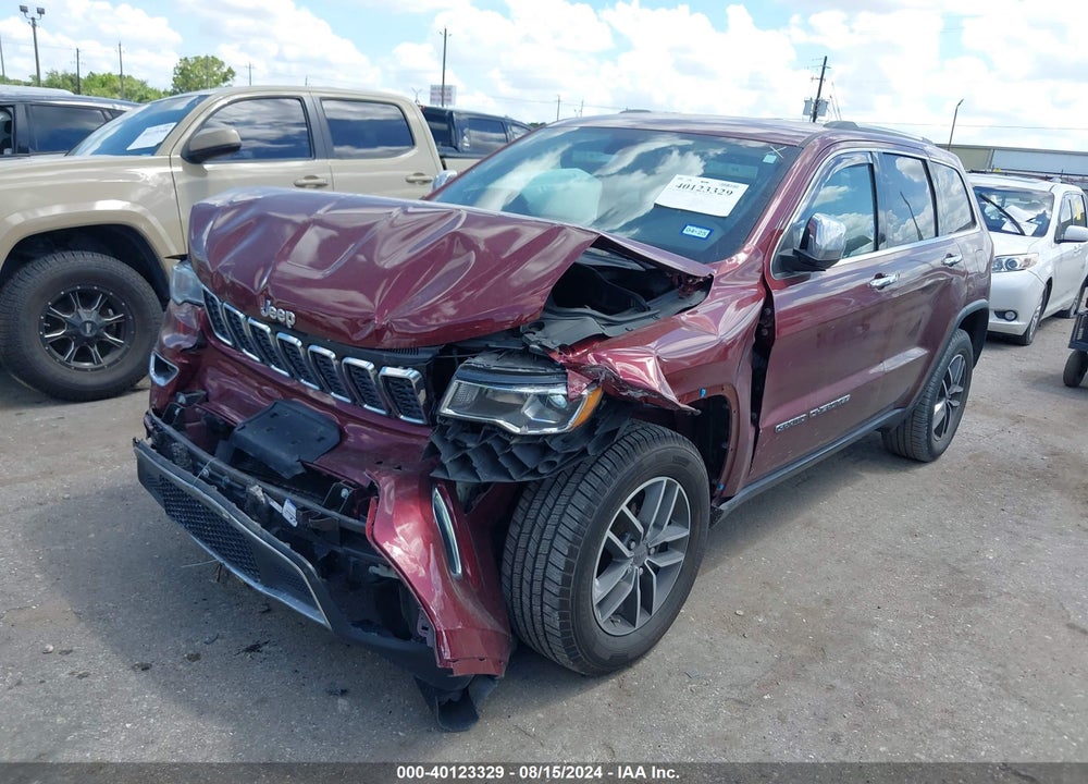 2019 JEEP GRAND CHEROKEE VIN: 1C4RJEBG3KC656531