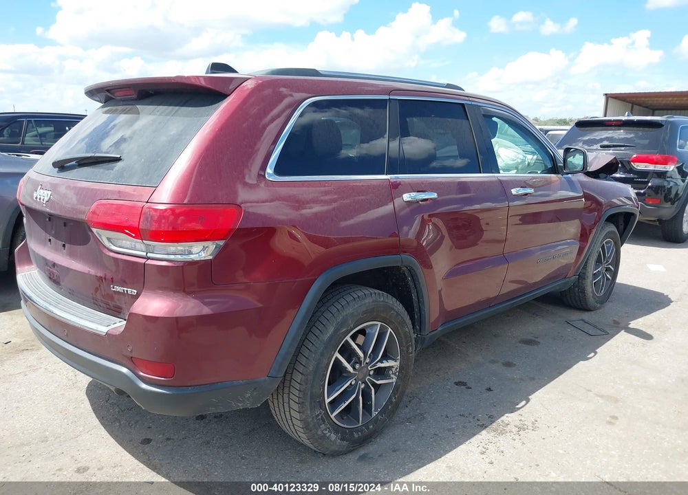 2019 JEEP GRAND CHEROKEE VIN: 1C4RJEBG3KC656531