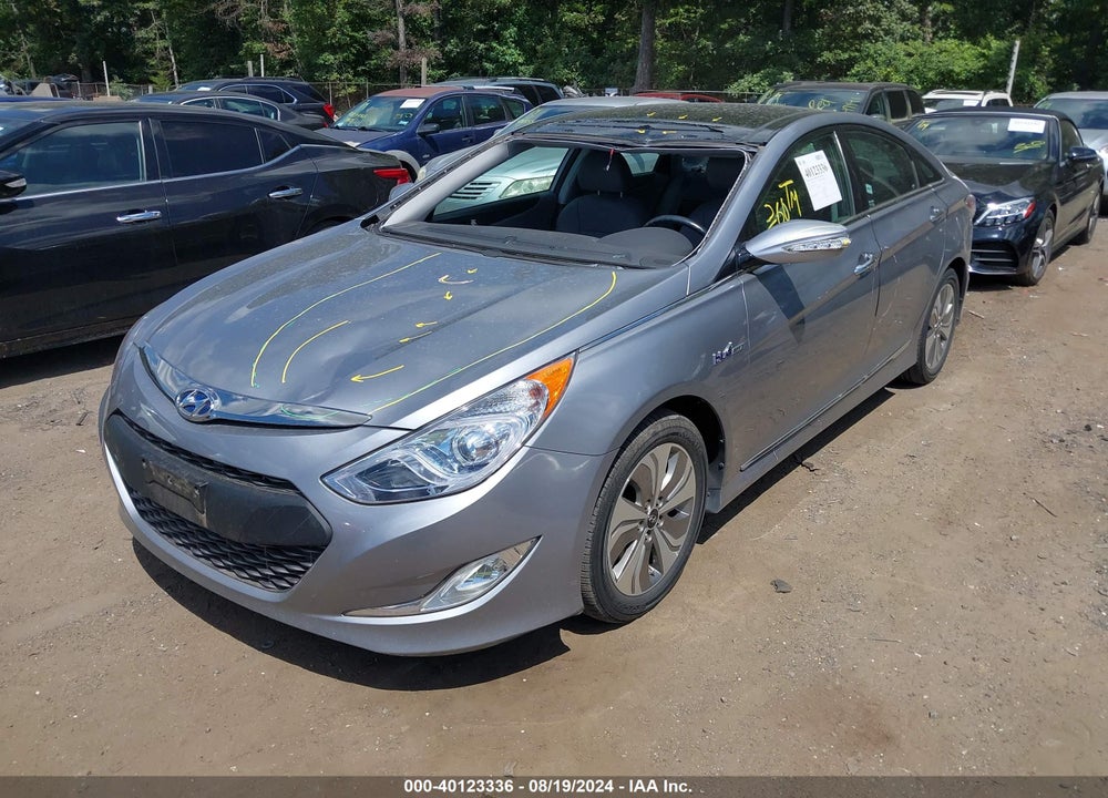 2014 HYUNDAI SONATA HYBRID LIMITED VIN: KMHEC4A40EA116060