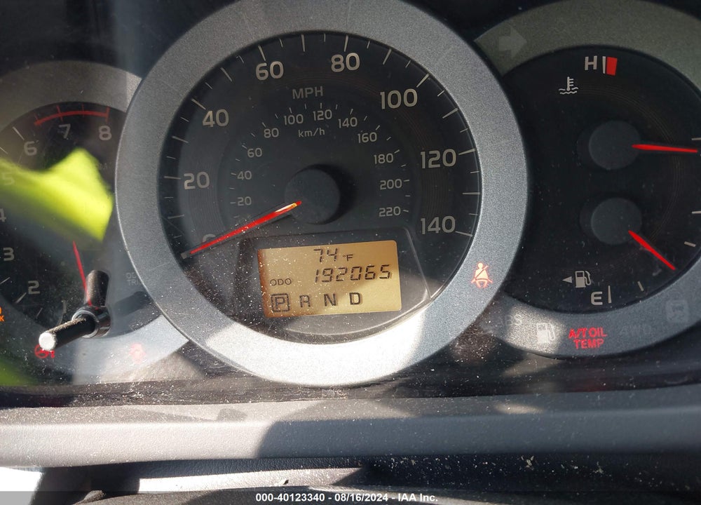 2011 TOYOTA RAV4 SPORT VIN: JTMRF4DV7B5045249