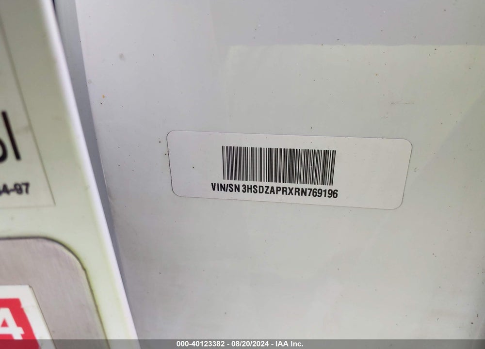 2024 INTERNATIONAL LT VIN: 3HSDZAPRXRN769196