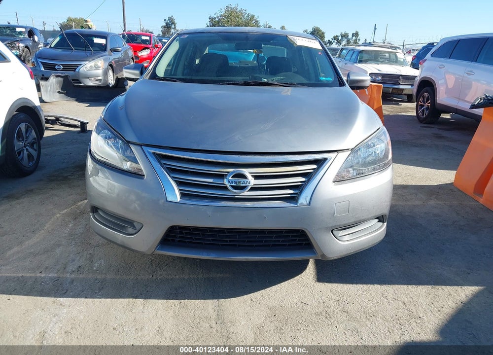 2014 NISSAN SENTRA S VIN: 3N1AB7AP3EY238346