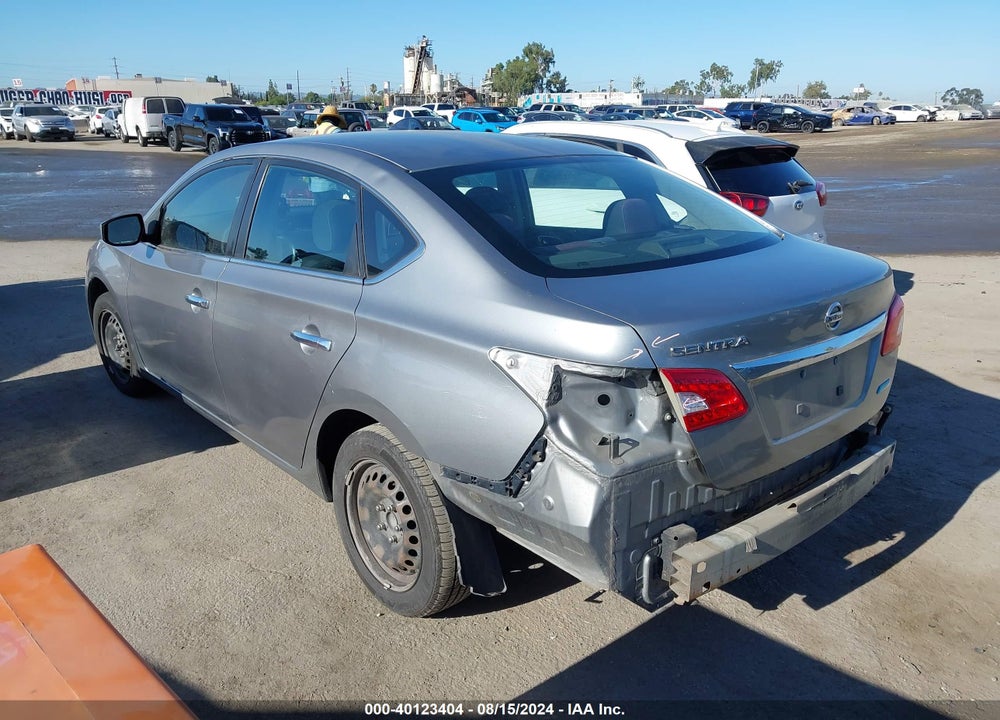 2014 NISSAN SENTRA S VIN: 3N1AB7AP3EY238346