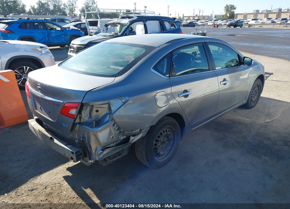 2014 NISSAN SENTRA S VIN: 3N1AB7AP3EY238346