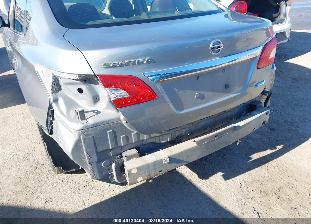 2014 NISSAN SENTRA S VIN: 3N1AB7AP3EY238346