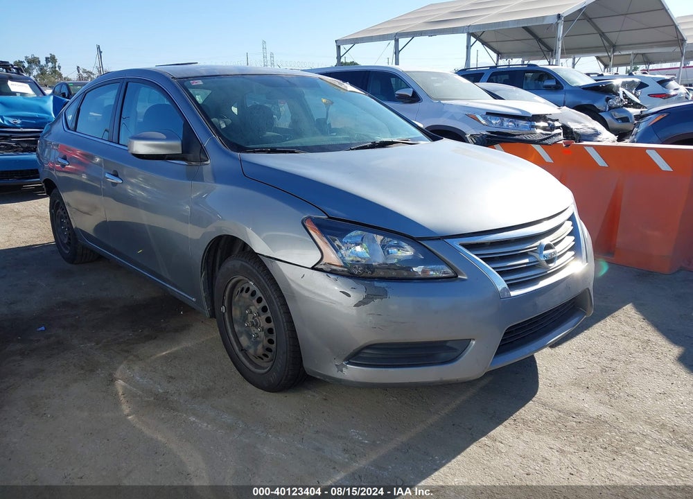 2014 NISSAN SENTRA S VIN: 3N1AB7AP3EY238346