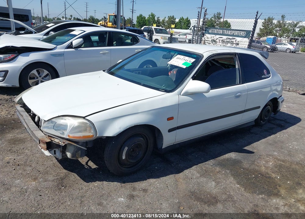 1998 HONDA CIVIC CX VIN: 2HGEJ6323WH121680