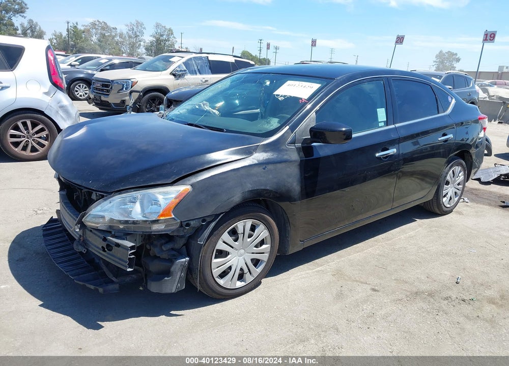 2014 NISSAN SENTRA VIN: 3N1AB7AP5EY321325