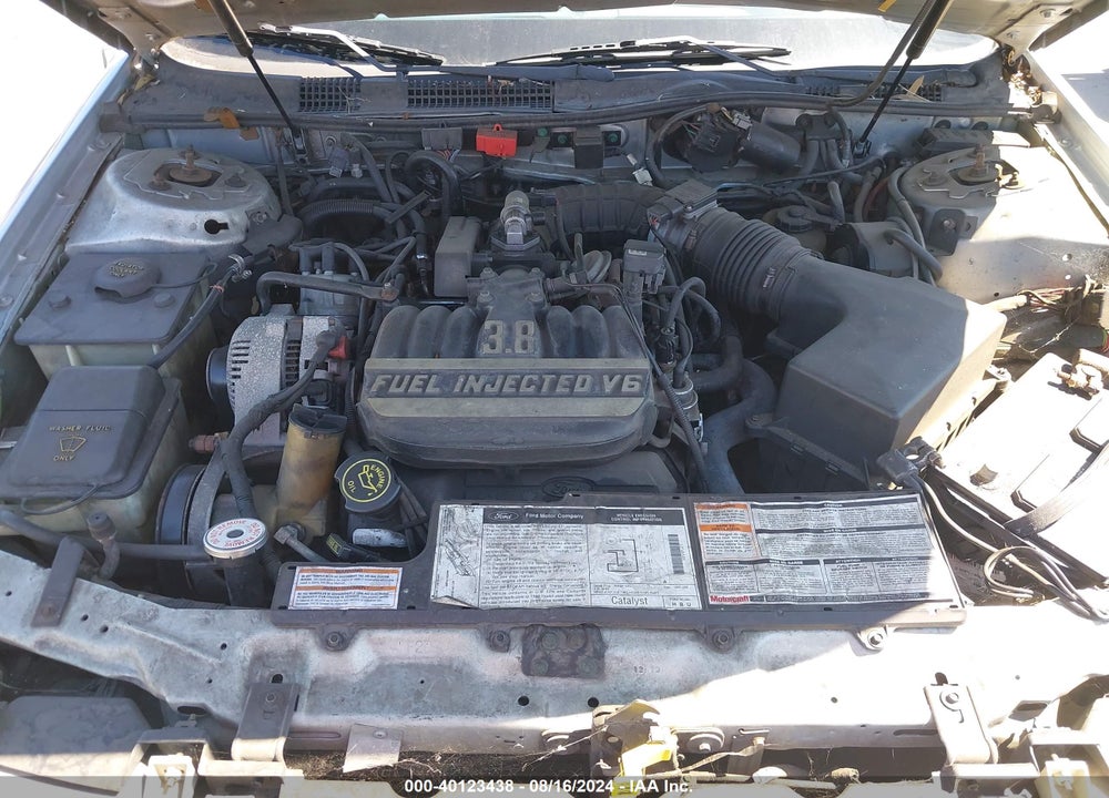 1992 MERCURY SABLE LS VIN: 1MELM5344NG626175