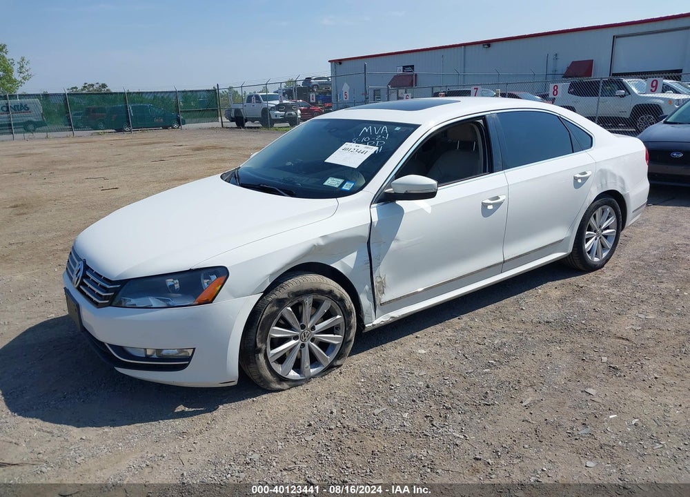 2013 VOLKSWAGEN PASSAT 2.5L SEL PREMIUM VIN: 1VWCP7A38DC055968
