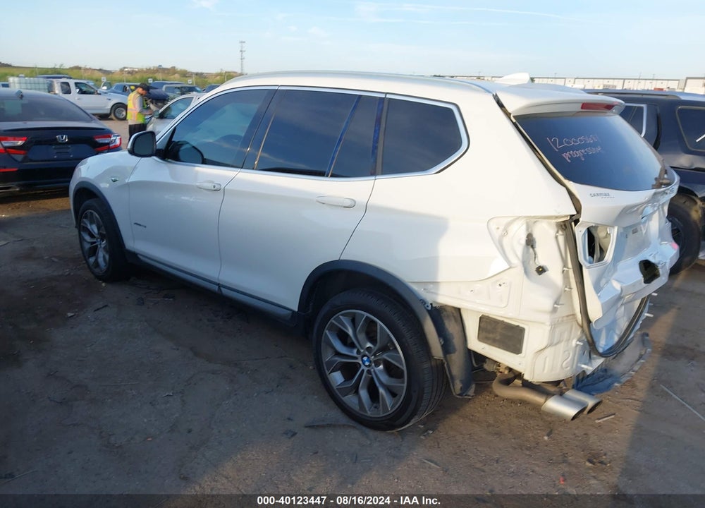 2016 BMW X3 XDRIVE28I VIN: 5UXWX9C52G0D93996