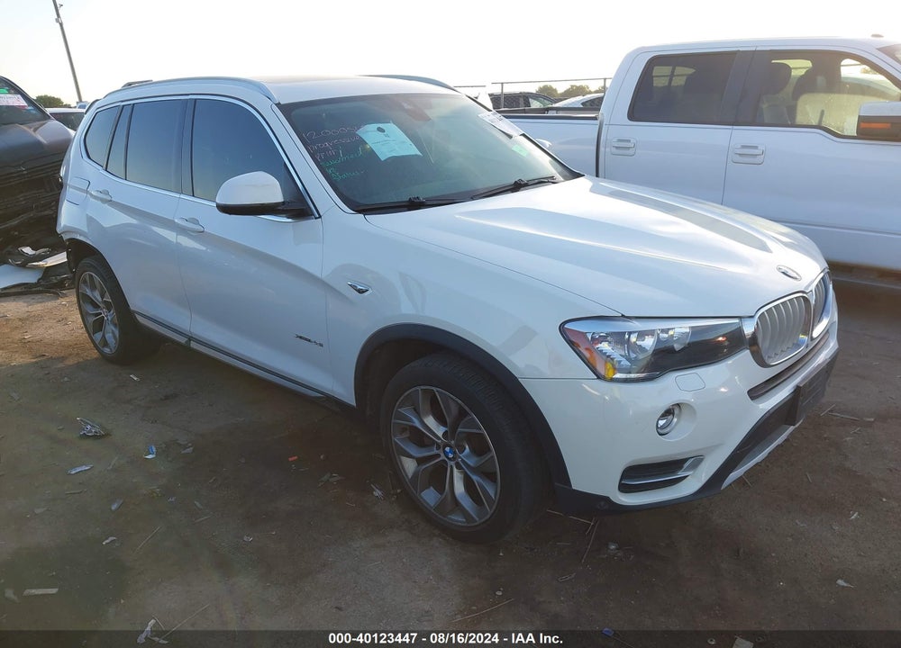 2016 BMW X3 XDRIVE28I VIN: 5UXWX9C52G0D93996