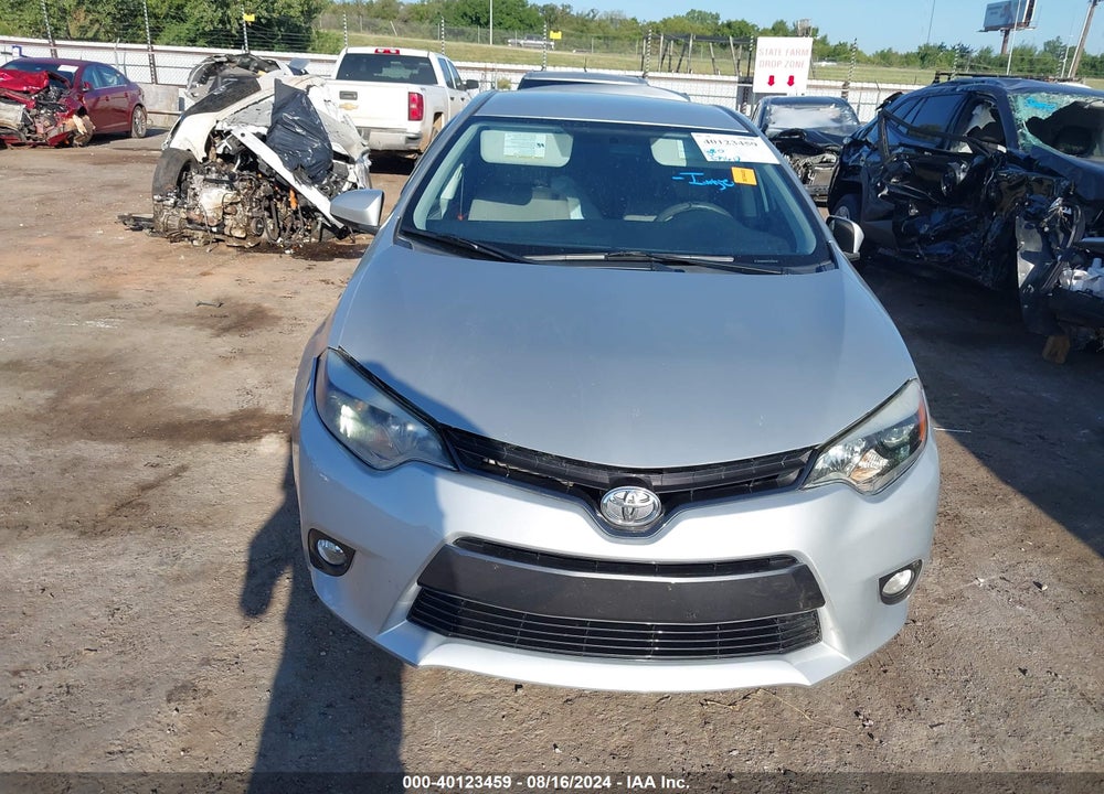 2015 TOYOTA COROLLA LE PLUS VIN: 5YFBURHE9FP344636