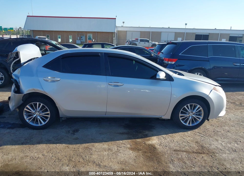 2015 TOYOTA COROLLA LE PLUS VIN: 5YFBURHE9FP344636