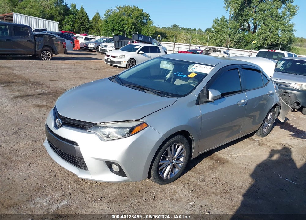 2015 TOYOTA COROLLA LE PLUS VIN: 5YFBURHE9FP344636