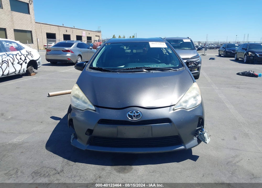 2012 TOYOTA PRIUS C FOUR VIN: JTDKDTB30C1518890