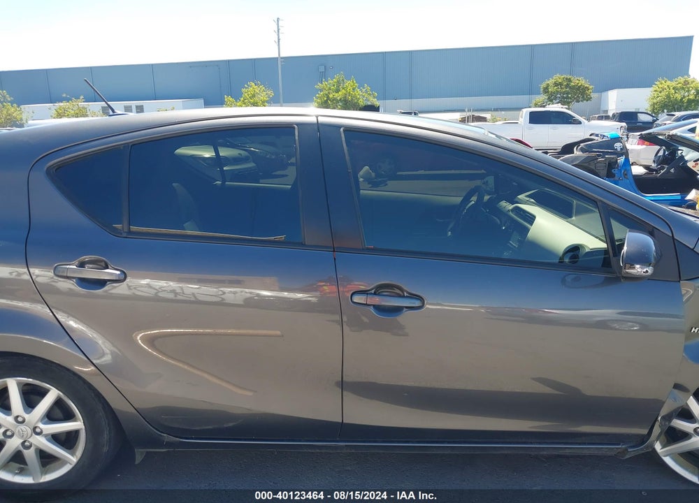 2012 TOYOTA PRIUS C FOUR VIN: JTDKDTB30C1518890